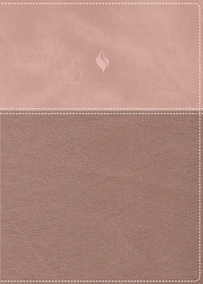Front cover_RVR60, Biblia de estudio de la vida plena, Edición clásica, Leathersoft dos tonos Oro rosa, Palabras de Jesús en rojo, Comfort Print