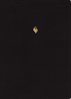 Couverture_Rvr60, Biblia de Estudio de la Vida Plena, Edición Clásica, Leathersoft, Negro, Palabras de Jesús En Rojo, Comfort Print, Con Índice Y Cierre