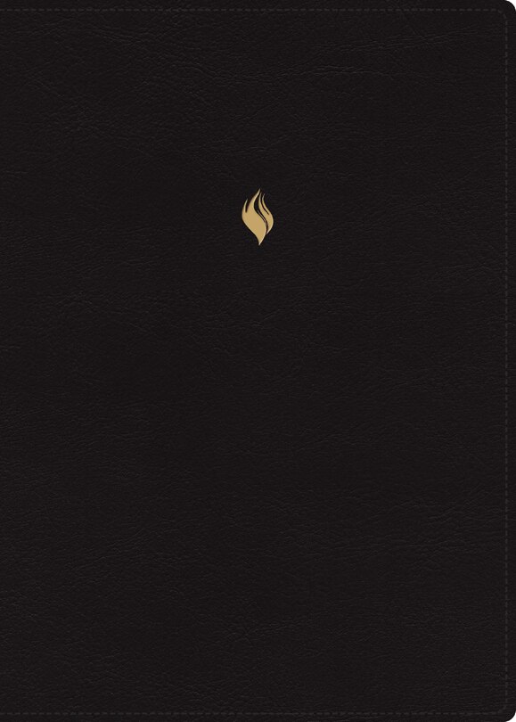 Couverture_Rvr60, Biblia de Estudio de la Vida Plena, Edición Clásica, Leathersoft, Negro, Palabras de Jesús En Rojo, Comfort Print, Con Índice Y Cierre