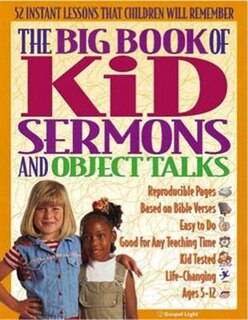 Front cover_Big Book Of Kids Sermons And Object Talks