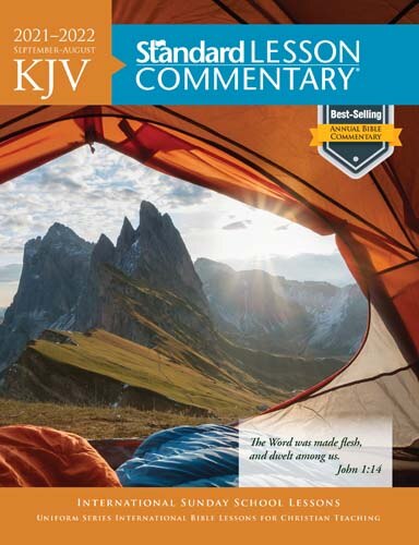 Front cover_KJV Standard Lesson Commentary® 2021-2022