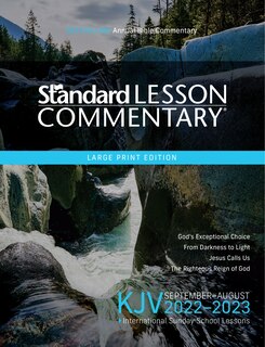 Couverture_KJV Standard Lesson Commentary® Large Print Edition 2022-2023