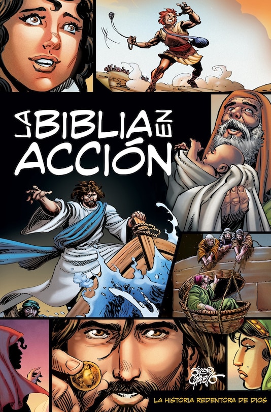 Couverture_La Biblia en acción (The Action Bible) (Spanish)
