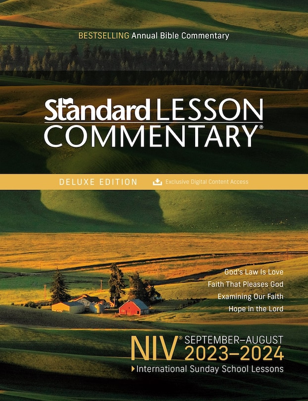Front cover_NIV® Standard Lesson Commentary® Deluxe Edition 2023-2024