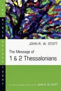 Front cover_The Message Of 1 & 2 Thessalonians