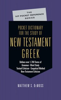 Front cover_Pocket Dictionary for the Study of New Testament Greek