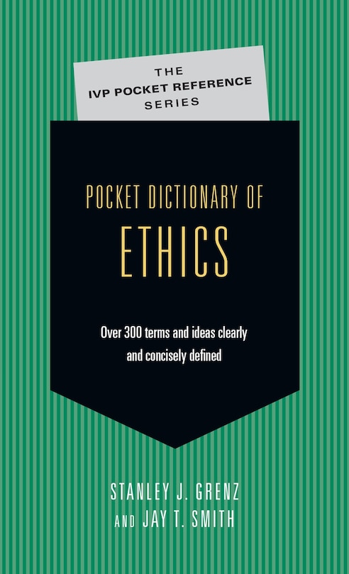 Front cover_Pocket Dictionary of Ethics