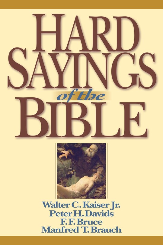 Front cover_Hard Sayings Of The Bible