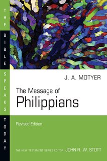 Front cover_The Message Of Philippians