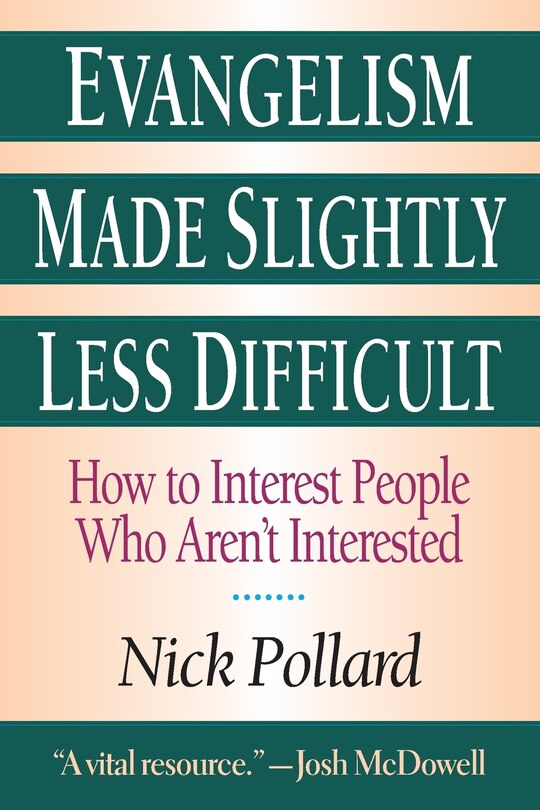 Front cover_Evangelism Made Slightly Less Difficult