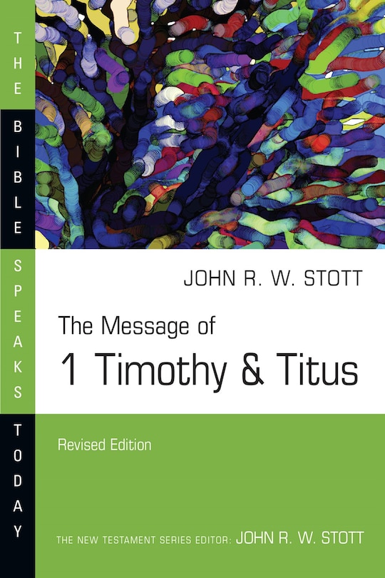 Front cover_The Message of 1 Timothy & Titus