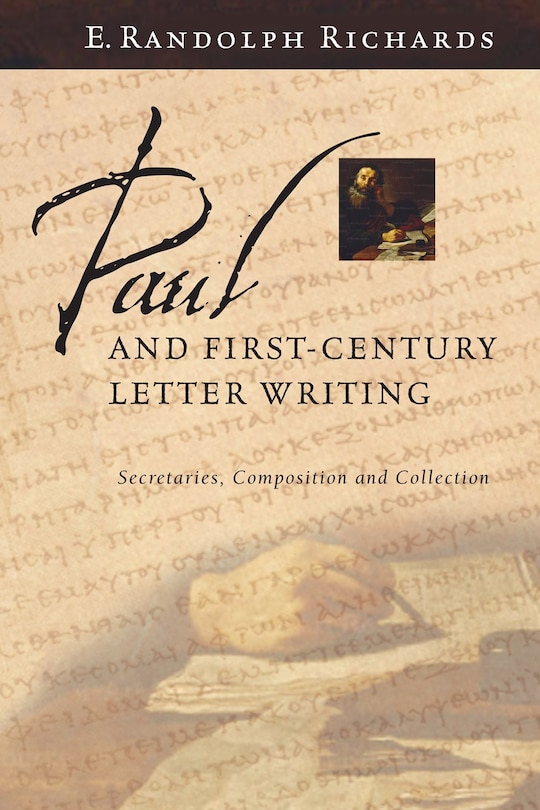 Front cover_Paul and First-Century Letter Writing