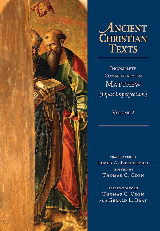 Front cover_Incomplete Commentary on Matthew (Opus imperfectum)