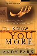 Front cover_To Know You More