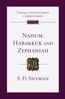 Front cover_Nahum, Habakkuk and Zephaniah