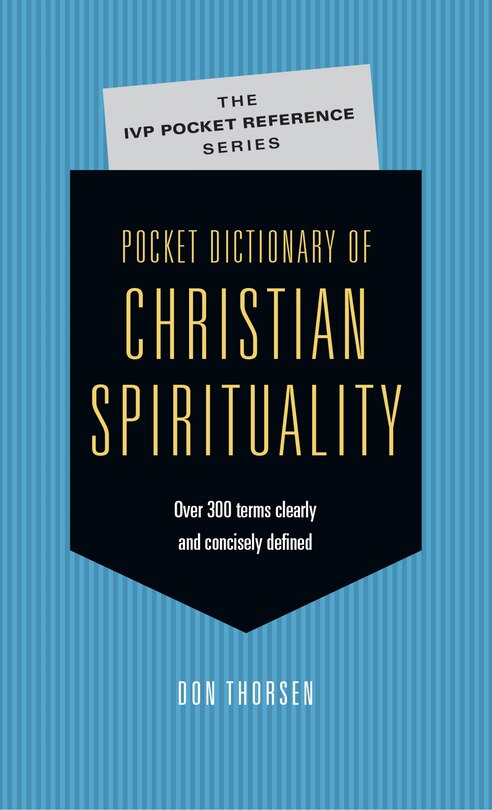 Couverture_Pocket Dictionary Of Christian Spirituality
