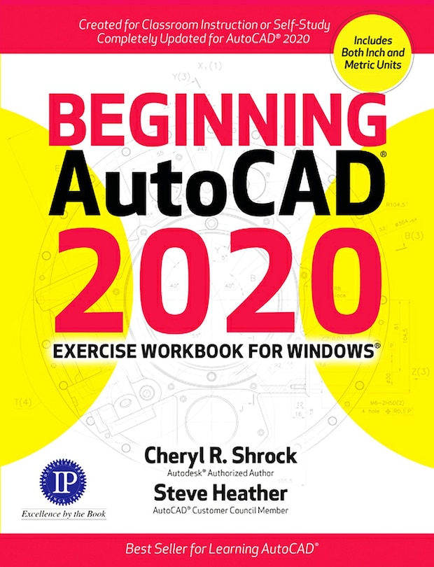 Front cover_Beginning AutoCAD 2020 Exercise Workbook