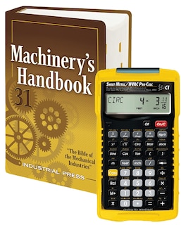 Front cover_Machinery's Handbook 31st Edition + 4090 Sheet Metal / Hvac Pro Calc Calculator (set): Toolbox