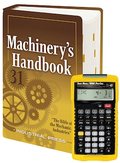 Front cover_Machinery's Handbook 31st Edition + 4090 Sheet Metal / Hvac Pro Calc Calculator (set): Large Print