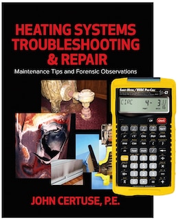 Front cover_Heating Systems Troubleshooting & Repair:  Maintenance Tips And Forensic Observations +  4090 Sheet Metal / Hvac Pro Calc Calculator (set)