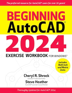 Couverture_Beginning AutoCAD 2024 Exercise Workbook