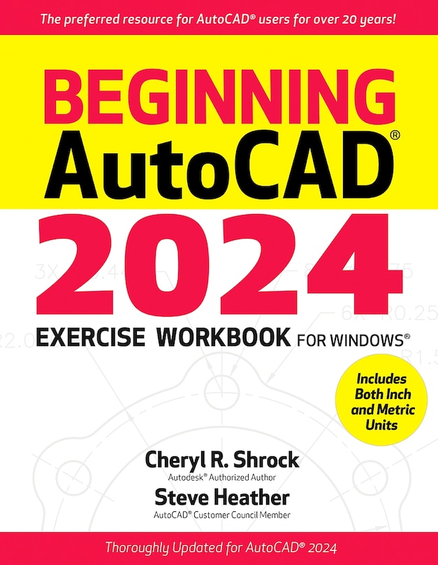 Couverture_Beginning AutoCAD 2024 Exercise Workbook