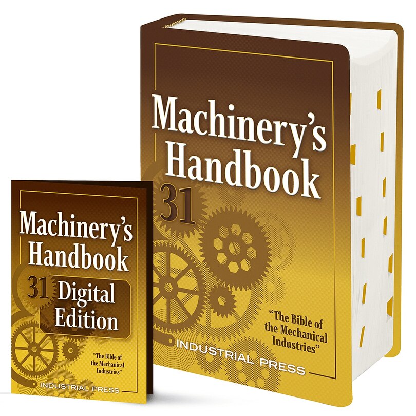 Front cover_Machinery's Handbook & Digital Edition Combo: Large Print