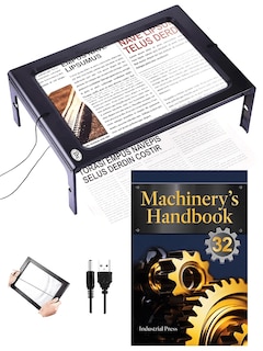 Front cover_Machinery's Handbook Toolbox and Magnifier Bundle