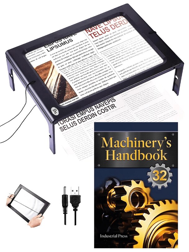 Front cover_Machinery's Handbook Toolbox and Magnifier Bundle
