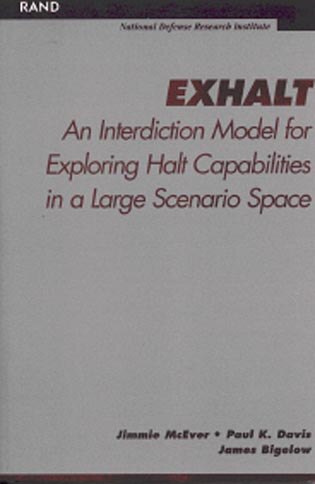 Exhalt: Interdiction Model for Exploring Halt Capabilities in a Large Scenario Space