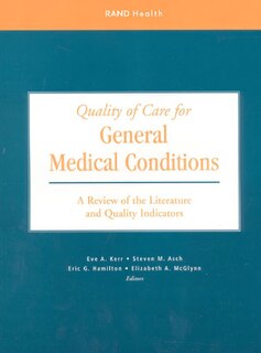 Front cover_Quality of Care for General Medical Conditions