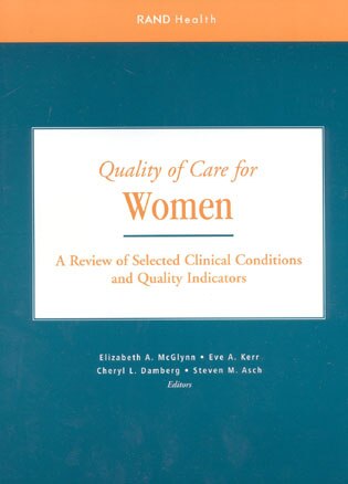 Couverture_Quality of Care for Women