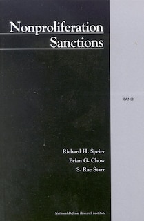 Front cover_Nonproliferation Sanctions