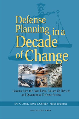 Front cover_Defense Planning in a Decade of Change