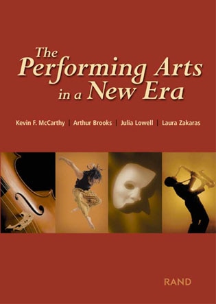 Front cover_The Performing Arts in a New Era
