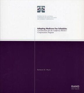 Front cover_Adopting Medicare Fee Schedules