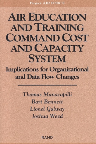 Front cover_Air Education and Training Command Cost and Capacity System