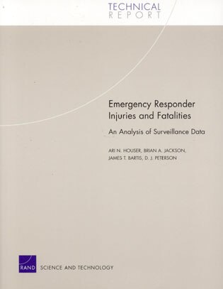 Couverture_Emergency Responder Injuries and Fatalities