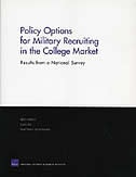 Couverture_Policy Options for Military Recruiting in the College Market