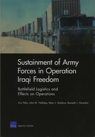 Front cover_Sustainment of Army Forces in Operation Iraqi Freedom