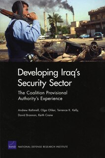 Front cover_Developing Iraq's Security Sector