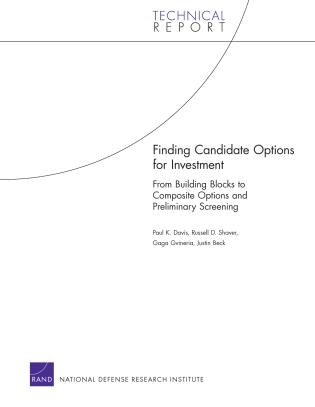 Finding Candidate Options For Investment: From Building Blocks To Composite Options And Preliminary Screening