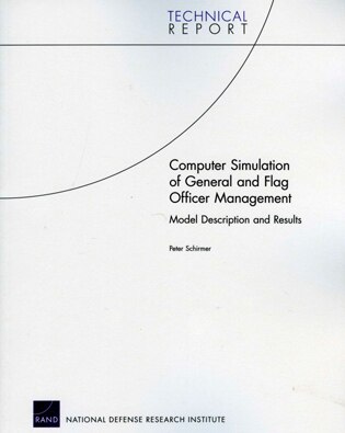 Front cover_Computer Simulation of General and Flag Officer Management