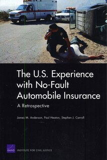 Couverture_The U.S. Experience with No-Fault Automobile Insurance