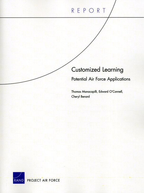 Customized Learning: Potential Air Force Applications