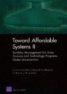 Front cover_Toward Affordable Systems Ii