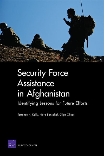 Front cover_Security Force Assistance in Afghanistan