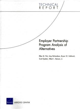 Front cover_Employer Partnership Program Analysis Of Alternatives
