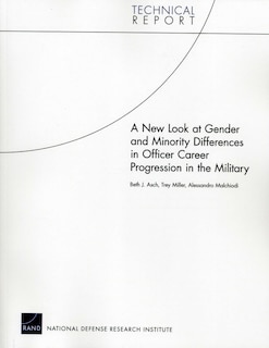 Couverture_A New Look at Gender and Minority Differences in Officer Career Progression in the Military