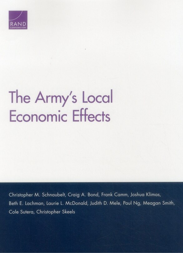 Couverture_The Army's Local Economic Effects